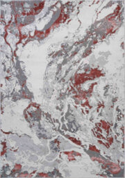 Picasso Modern Living Room Rug - Abstract Area Rugs Pink 160X230 Cm - thumbnail 3
