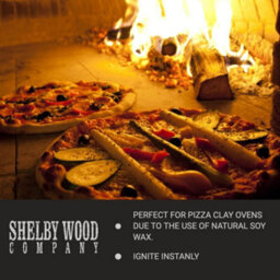 Shelby Wood Company Natural Wood Firelighters 200 Eco Wax Coated Wood Wool Flame Fire Starters For Indoor/outdoor Fires & Bbq's - thumbnail 4
