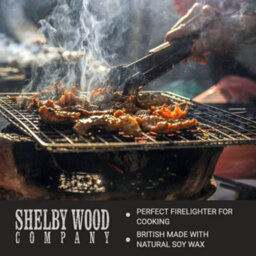 Shelby Wood Company Natural Wood Firelighters 200 Eco Wax Coated Wood Wool Flame Fire Starters For Indoor/outdoor Fires & Bbq's - thumbnail 6
