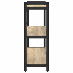 Berkfield Modern Bookcase Sonoma Oak 80 X 30 X 83 Cm Engineered Wood - thumbnail 6