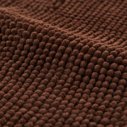 Ameha Brown Chenille Mat 40X60Cm, Extra Soft, Non-Slip, Absorbent Bath Rug & Doormat - thumbnail 5