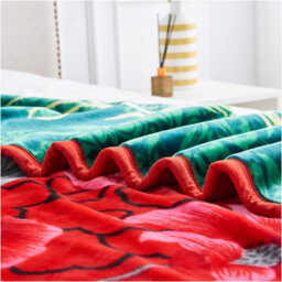 Gc Gaveno Cavailia Flower Weighted Blanket Insomnia Stress Fleece Bed Blanket 4Kg Floral Heavy Blanket For Adult (200 X 240 Cm) - thumbnail 4