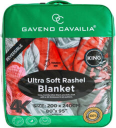 Gc Gaveno Cavailia Flower Weighted Blanket Insomnia Stress Fleece Bed Blanket 4Kg Floral Heavy Blanket For Adult (200 X 240 Cm) - thumbnail 7