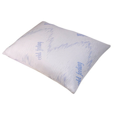Loops Cooling Shredded Memory Foam Pillow With Washable Cover - Standard Size For Ultimate Comfort - image 1