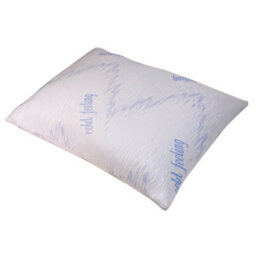 Loops Cooling Shredded Memory Foam Pillow With Washable Cover - Standard Size For Ultimate Comfort - thumbnail 1