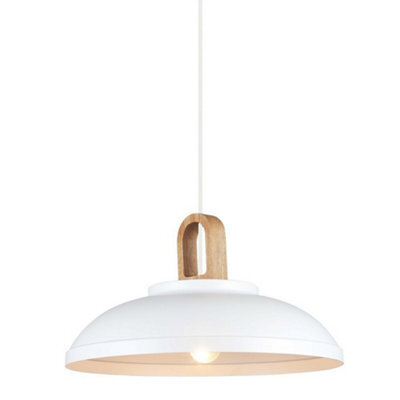 Luminosa Lighting Luminosa Modern Hanging Pendant White 1 Light , E27 - image 1