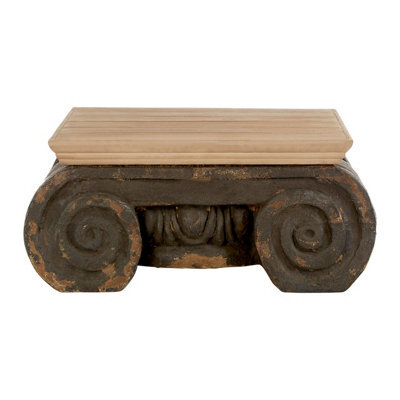 Orsina Durable Wood Coffee Table, Rustic Wood Coffee Table, Plyresin And Wood Coffee Table, Strong Coffee Table - image 1