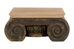 Orsina Durable Wood Coffee Table, Rustic Wood Coffee Table, Plyresin And Wood Coffee Table, Strong Coffee Table - thumbnail 5