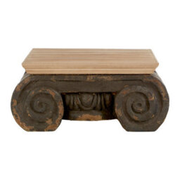Orsina Durable Wood Coffee Table, Rustic Wood Coffee Table, Plyresin And Wood Coffee Table, Strong Coffee Table - thumbnail 1