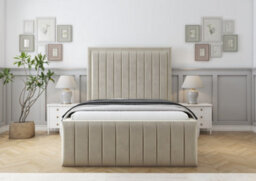 Comfort Beds Emperor Cream Plush Bed Frame - thumbnail 2