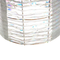 Beliani Set Of 3 Christmas Decorations Led Julso Christmas Gifts 20/25/30 Cm Silver - thumbnail 7