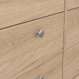 Furniture To Go Madrid Double Dresser 4+4 Drawers In Jackson Hickory Oak - thumbnail 8