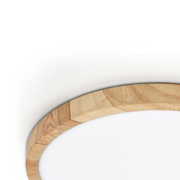 Luminosa Lighting Luminosa Alata 40Cm Bathroom Ceiling Light Wood 2800/4000/6000K Ip44 - thumbnail 4