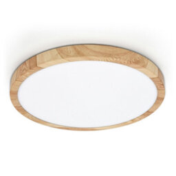 Luminosa Lighting Luminosa Alata 40Cm Bathroom Ceiling Light Wood 2800/4000/6000K Ip44 - thumbnail 2