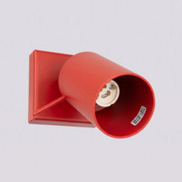 Sollux Lighting Ring Steel Red 1 Lights Modern Wall Lamps - thumbnail 4