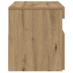 Walplus Tv Cabinets With Led Lights 2 Pcs Artisan Oak Engineered Wood - thumbnail 9