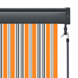 Berkfield Outdoor Roller Blind 80X250 Cm Yellow And Blue - thumbnail 6
