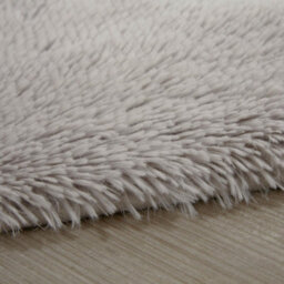 OHS Fluffy Rug Anti-Slip Plain Shaggy Floor Mat - thumbnail 6