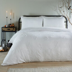 Duvet Day Ghostlyghouls Ultra Soft Touch Duvet Set, Double, White