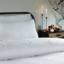 Duvet Day Ghostlyghouls Ultra Soft Touch Duvet Set, Double, White - thumbnail 2
