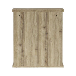 Teamson Home Bathroom Wall Cabinet, Wooden Cabinet With 2 Glass Doors, Bathroom Furniture, Bathroom Storage, Light Oak - thumbnail 5
