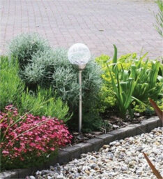 Luxform Solar Palma Garden Spike Stainless Steel - thumbnail 1