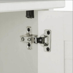 Walplus Bathroom Furniture Set Vigo Brown And White 37 X 34 X 150 Cm - thumbnail 8