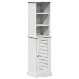 Walplus Bathroom Furniture Set Vigo Brown And White 37 X 34 X 150 Cm - thumbnail 2