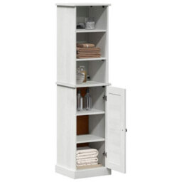 Walplus Bathroom Furniture Set Vigo Brown And White 37 X 34 X 150 Cm - thumbnail 3