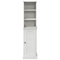 Walplus Bathroom Furniture Set Vigo Brown And White 37 X 34 X 150 Cm - thumbnail 7