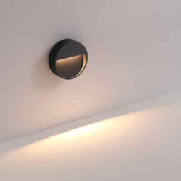 Ultra Beam Lighting Ultrabeam Black Outdoor Led Wall Light 3 Watt Led 300 Lumen Diameter 120mm - thumbnail 2