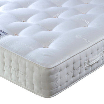 Bedmaster Tennyson 4000 Twin Pocket Sprung Natural Orthopaedic Mattress Single