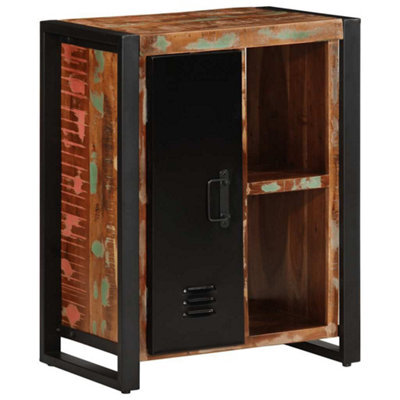 Berkfield Sideboard Multicolour 55X35X70 Cm Solid Wood Reclaimed - image 1