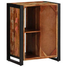 Berkfield Sideboard Multicolour 55X35X70 Cm Solid Wood Reclaimed - thumbnail 7