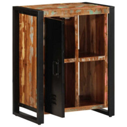 Berkfield Sideboard Multicolour 55X35X70 Cm Solid Wood Reclaimed - thumbnail 5