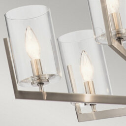 Luminosa Lighting Luminosa Kichler Nye Multi Arm Pendant Ceiling Light Classic Pewter - thumbnail 5
