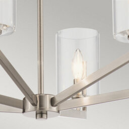 Luminosa Lighting Luminosa Kichler Nye Multi Arm Pendant Ceiling Light Classic Pewter - thumbnail 4