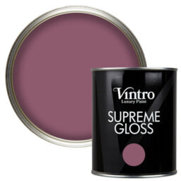 Vintro Aubergine Gloss 1L Walls, Ceilings, Metal & Wood (Old Mauve)