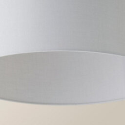 Valuelights Reni Grey Fabric Drum Ceiling Lamp Shade (D)45Cm - thumbnail 5