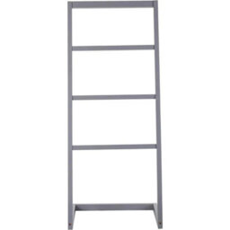 Grey Bamboo Freestanding Towel Rack Drying Stand & Holder With 4 Clothes Rails - thumbnail 1