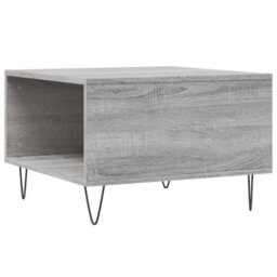 Berkfield Modern Coffee Table Grey Sonoma 55X55X36.5 Cm Engineered Wood - thumbnail 8