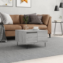 Berkfield Modern Coffee Table Grey Sonoma 55X55X36.5 Cm Engineered Wood - thumbnail 2