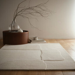 Origins Sculptured Boulder Cream Rug -200Cm X 290Cm - thumbnail 1