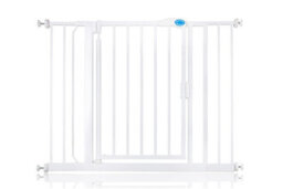 Bettacare Auto Close Stair Gate, 103.8Cm - 110.8Cm, White, Pressure Fit Safety Gate, Baby Gate - thumbnail 1