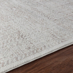 Livabliss Floransa-Vintage Tan Ivory Grey Traditional Boho Living Dining Bedroom Rug 160 X 215 Cm Easy Care, Non Shedding - thumbnail 3