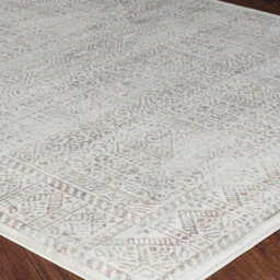 Livabliss Floransa-Vintage Tan Ivory Grey Traditional Boho Living Dining Bedroom Rug 160 X 215 Cm Easy Care, Non Shedding - thumbnail 6
