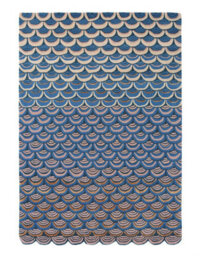 Ted Baker Masquerade Blue 160008 Rug-150Cm (Circle) - thumbnail 1