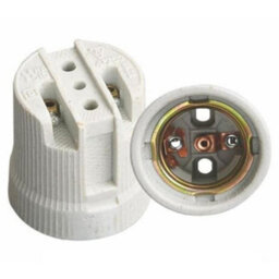 3Pcs E27 Ceramic Lamp Holder Kit Heat-Resistant Edison Screw Socket Converter For Pendant,wall Lights Ideal For Diy Home Lighting - thumbnail 5
