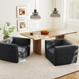 Gainoom Inflatable Grey Sofa Portable Blow Up Couch Single Lounger Air Sofa Chair With Detachable Cover - thumbnail 9