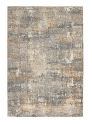 Modern Rug, Anti-Shed Abstract Rug For Bedroom, & Living Room, Stain-Resistant Rug, Grey Beige Rug-97Cm X 152Cm - image 1